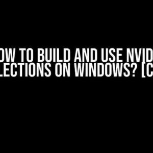 How to Build and Use Nvidia cuCollections on Windows? [closed]